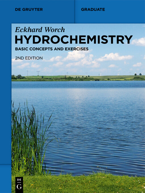 Title details for Hydrochemistry by Eckhard Worch - Wait list